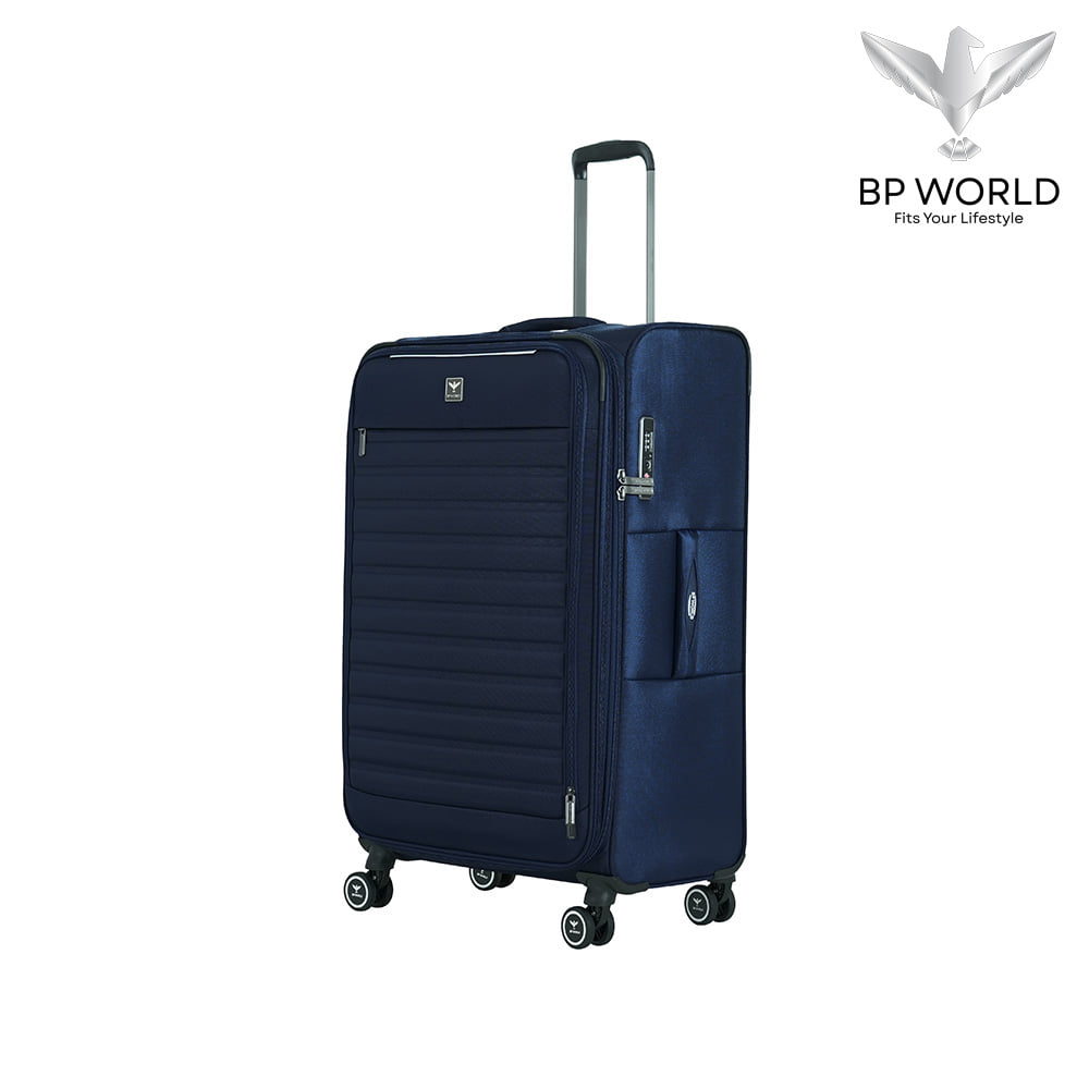 กระเป๋าเดินทาง 28 นิ้ว BP WORLD รุ่น TIMELESS 2467 สีน้ำเงินเนวี่_0